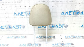 Kia Optima 11-15 passenger seat headrest, beige leather, dry-cleanable