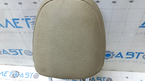 Kia Optima 11-15 passenger seat headrest, beige leather, dry-cleanable