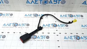 Kia Optima 11-15 passenger seat belt latch, black, with wire