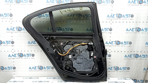 Rear left door assembly BMW 5 G30 17-23 keyless, black 475, dented