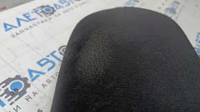 Chevrolet Volt 16 front right headrest - black leather, blue stitching