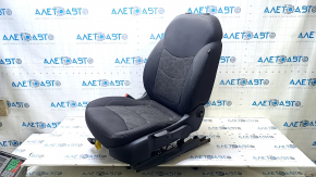 Chevrolet Volt 16 driver's seat - without airbag, manual, black cloth with blue stitching