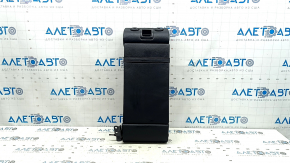 Rear seat backrest center BMW 5 G30 17-23 Dakota leather, black, Sport line, wrinkled