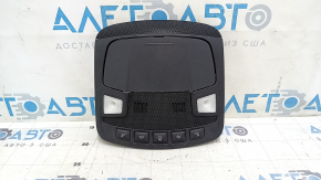 Lincoln MKC 15-19 front light without sunroof, black, broken mount