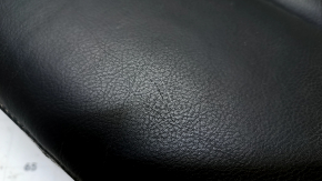 Jeep Renegade 15-18 passenger seat cushion upholstery, black leather, heated