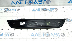 BMW 5 G30 17-23 chrome rear left outer door sill plate, scratches