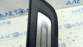 BMW 5 G30 17-23 chrome rear left outer door sill plate, scratches