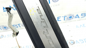 Outer front left door sill trim for BMW 5 Series G30 17-20 Sport Line, with backlight, corrosion, peeling trim, scratches