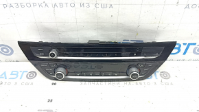 Climate control and radio control for BMW 5 G30 17-22 auto, dual zone, heated seats, no CD drive, scratches