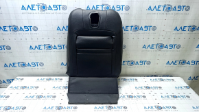 Ford Mustang mk6 15-23 passenger seat back trim, black leather