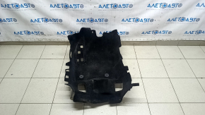 Left floor covering for Lincoln MKC 17-19, black, dry-cleanable, scuffed
