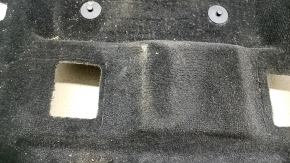 Left floor covering for Lincoln MKC 17-19, black, dry-cleanable, scuffed