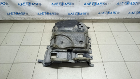 Left floor covering for Lincoln MKC 17-19, black, dry-cleanable, scuffed