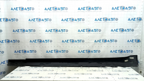 Right side sill for BMW 5 G30 17-23, black, scratches