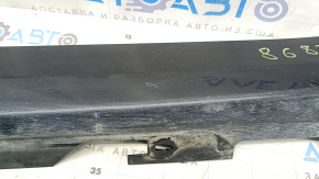 Right side sill for BMW 5 G30 17-23, black, scratches