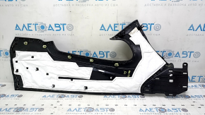 Lincoln MKC 15-19 center console trim, left side, black leather
