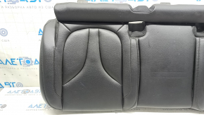 Rear row of seats, upper part, right, Lincoln MKC 15-19, dark brown leather, perforated, heated, dry-cleanable, dents