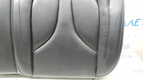 Rear row of seats, upper part, right, Lincoln MKC 15-19, dark brown leather, perforated, heated, dry-cleanable, dents