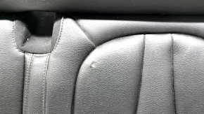 Rear row of seats, upper part, right, Lincoln MKC 15-19, dark brown leather, perforated, heated, dry-cleanable, dents