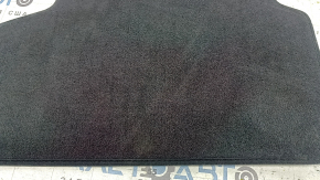 Set of floor mats for BMW 5 G30 17-23, black cloth, for cleaning