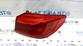 BMW 5 G30 right outer fender light scratches 17-20