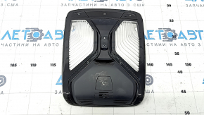 BMW 5 G30 17-23 front light, black, under the sunroof, two parts, scratches