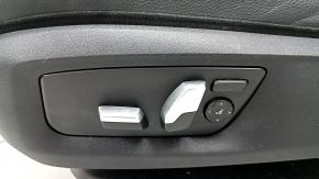 BMW 5 G30 17-20 driver's seat with airbag, electric, heated, Dakota leather, black, Sport, with headrest, worn, needs cleaning