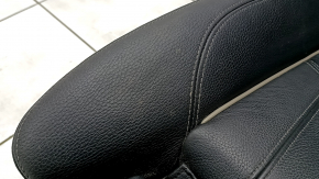 BMW 5 G30 17-20 driver's seat with airbag, electric, heated, Dakota leather, black, Sport, with headrest, worn, needs cleaning