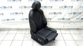 BMW 5 G30 17-20 passenger seat with airbag, electric, heated, Dakota leather, black, Sport