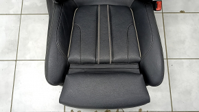 BMW 5 G30 17-20 passenger seat with airbag, electric, heated, Dakota leather, black, Sport