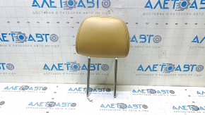 11-20 Dodge Journey passenger seat headrest, beige leather, chip torn off