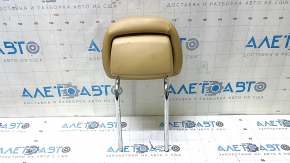 11-20 Dodge Journey passenger seat headrest, beige leather, chip torn off