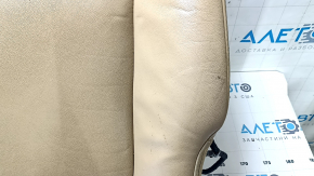 Dodge Journey 11-17 passenger seat upholstery, brown leather, ready to clean