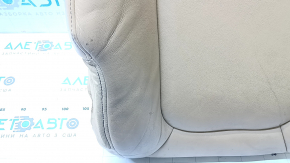 Dodge Journey 11-17 passenger seat upholstery, brown leather, ready to clean