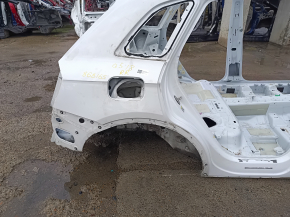 Audi Q5 80A 18-24 rear right quarter wing on the body, white