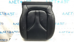 Lincoln MKC 17-19 driver's seat cushion trim, black leather