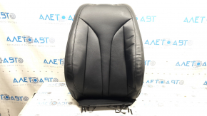 Lincoln MKC 17-19 passenger seat back trim, black leather