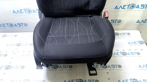 Passenger seat Ford Ecosport 18-22 cloth, black, mechanical, without airbag
