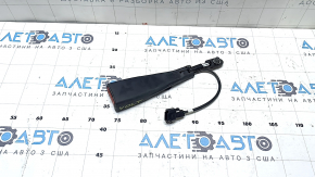 Chevrolet Volt 11-15 black driver's seat belt latch with wire