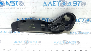 Ford Focus mk3 15-18 passenger seat control trim panel, black, worn, scratches