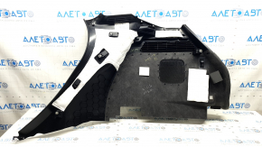 Left Lincoln MKC 15-19 black arch trim for subwoofer, broken fastener, scratches