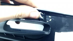 Left Lincoln MKC 15-19 black arch trim for subwoofer, broken fastener, scratches