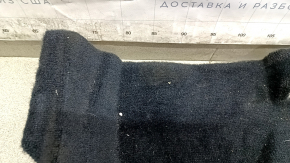 Rear floor covering for Toyota Avalon 13-18, black, dry-cleanable