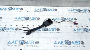 Ford Transit Connect MK2 13-18 passenger seat belt latch, black, with wire