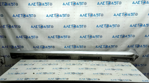 Left threshold Toyota Avalon 13-18 silver, broken fastening, defective lower fastening, worn