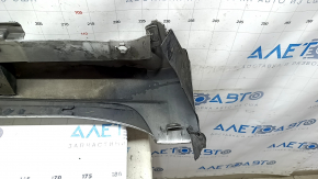 Left threshold Toyota Avalon 13-18 silver, broken fastening, defective lower fastening, worn