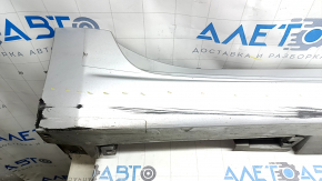 Right threshold Toyota Avalon 13-18 silver, scratches, worn