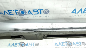 Right threshold Toyota Avalon 13-18 silver, scratches, worn