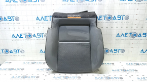 Ford Transit Connect MK2 13-18 passenger seat cushion trim, grey and black leather