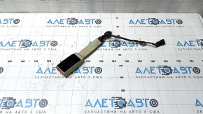 Lincoln MKX 16-18 passenger seat belt latch, beige, with wire